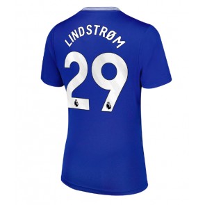 Everton Jesper Lindstrom #29 Hemmatröja Kvinnor 2024-25 Kortärmad
